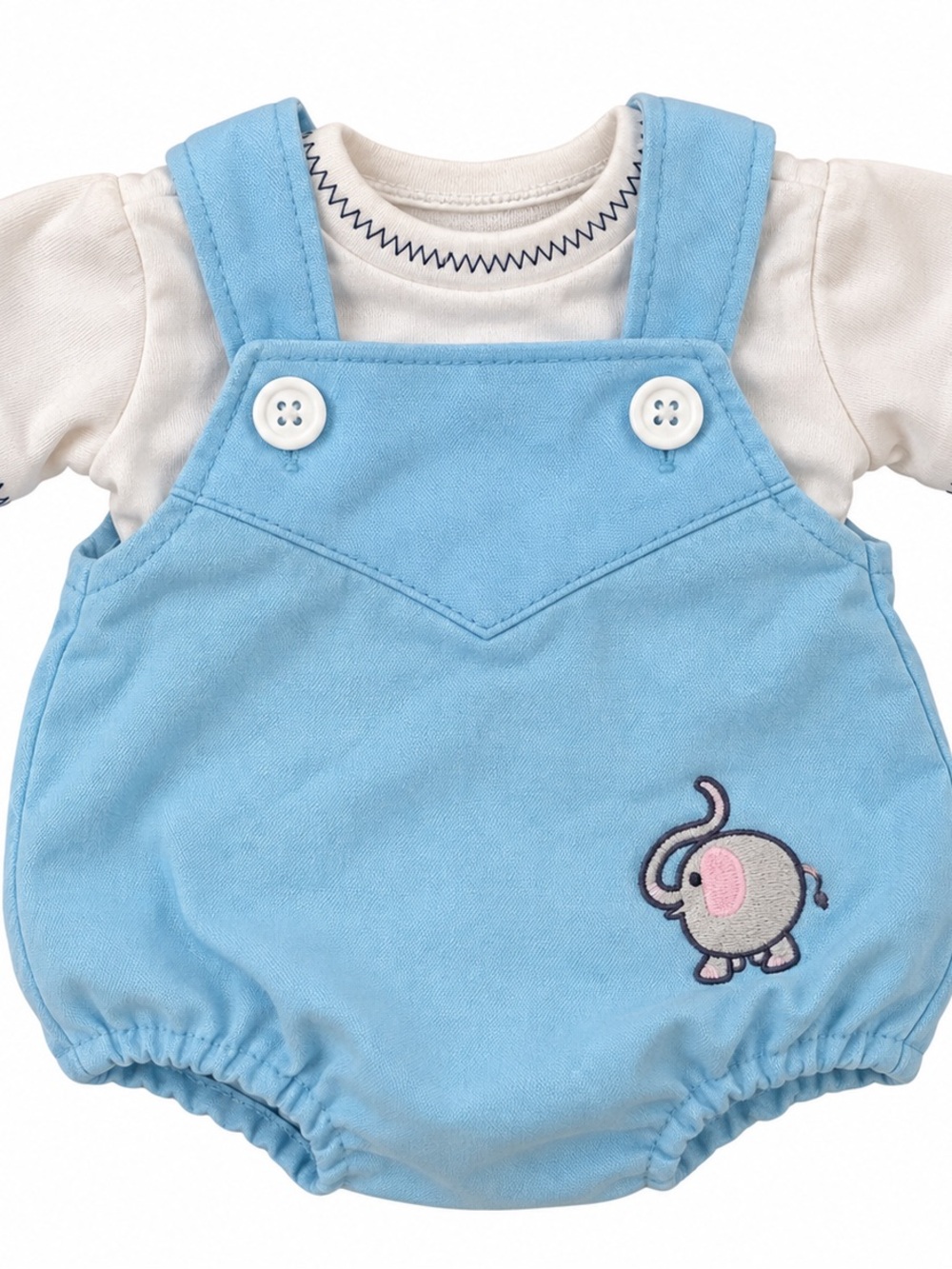 Cabbage Patch Elephant Romper and T-shirt. NOTE: doll sold separately